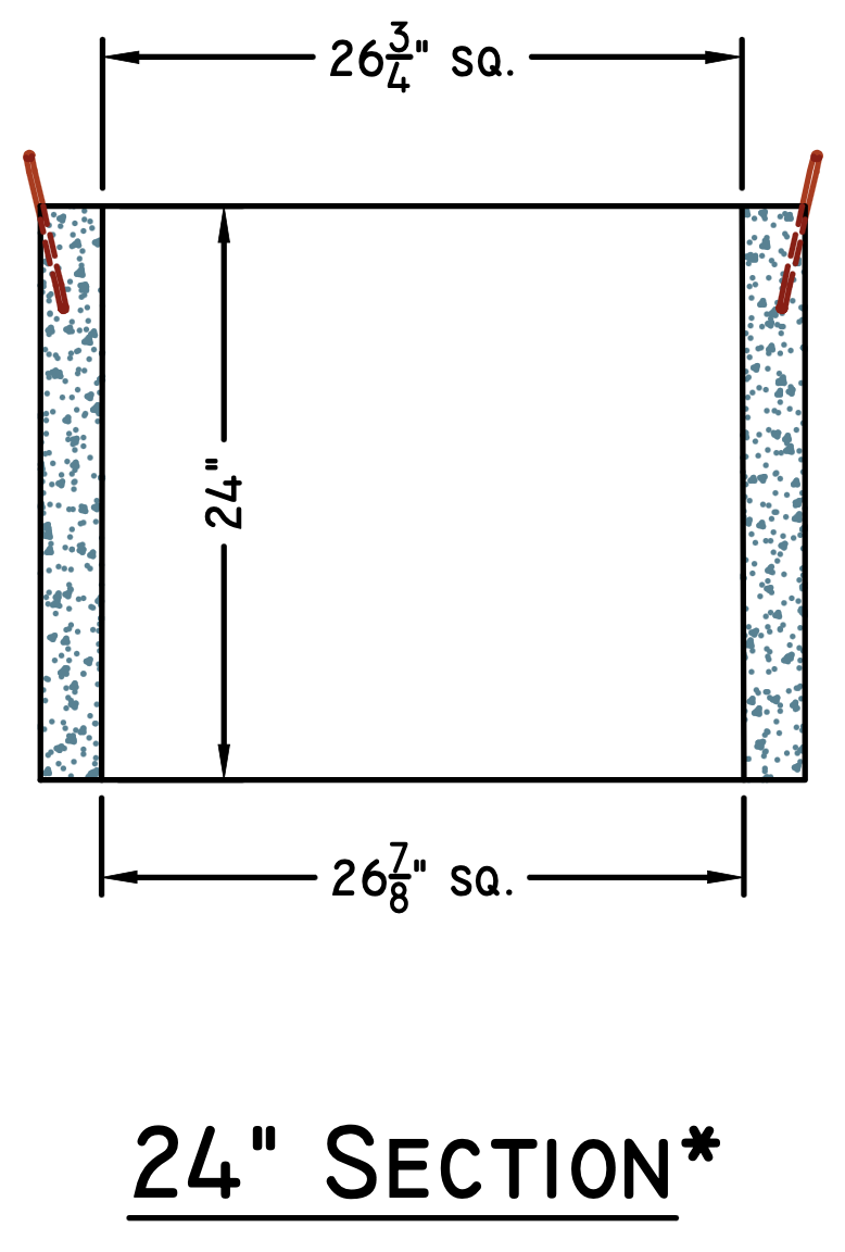 24" Lift Station Riser