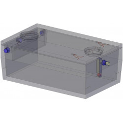 1000 Gallon Lowboy Septic Tank